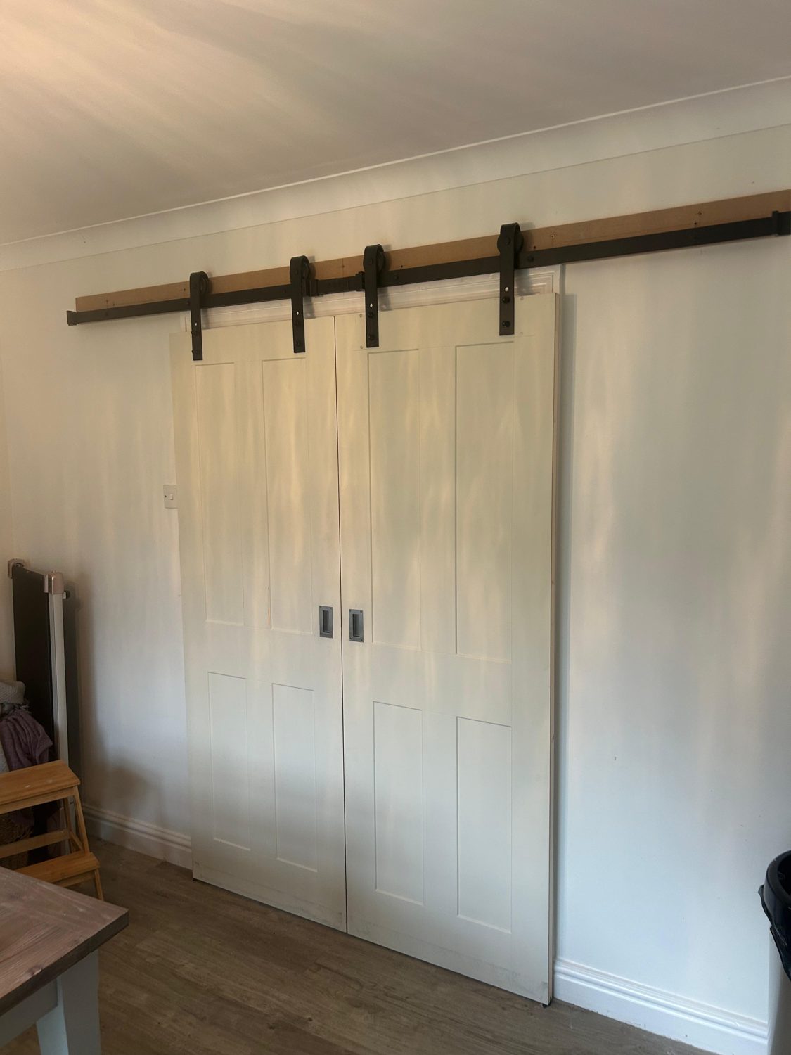 Sliding barn-style doors